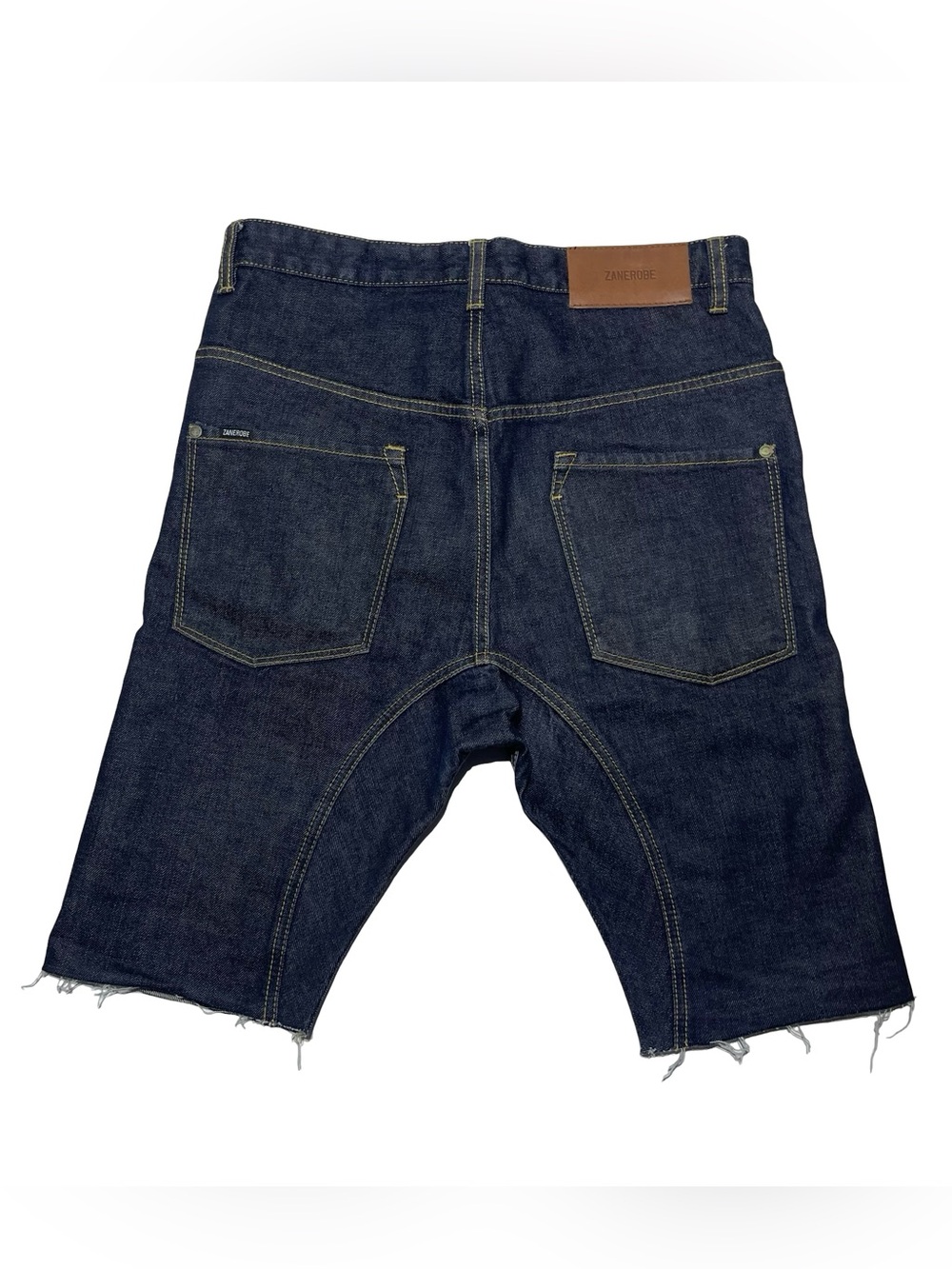 Zanerobe Low Blow Cropped  Selvedge Jean Short Dark Denim Men’s Size 29